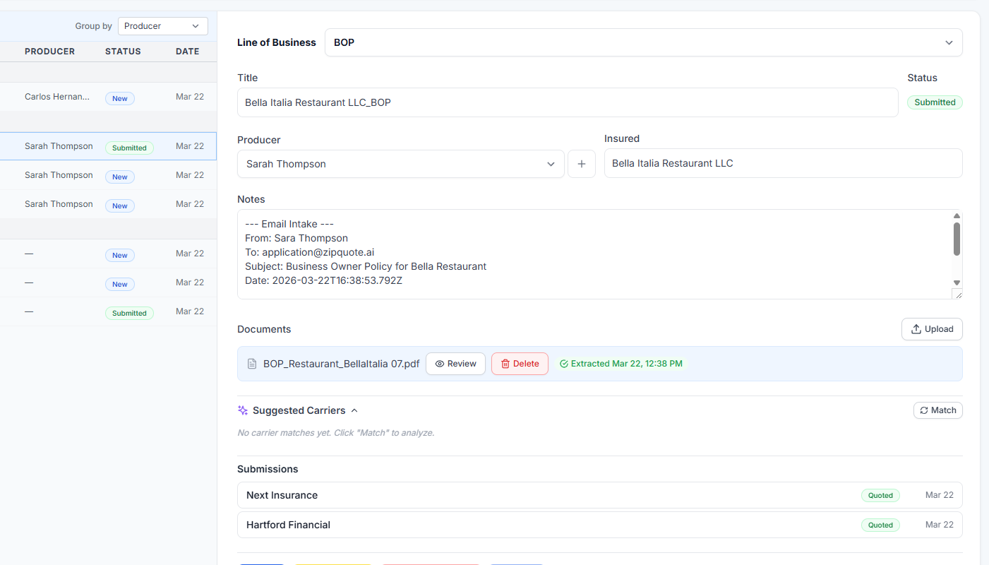 AI document extraction